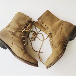 Vintage brown Justin boots (8)